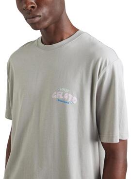 T-shirt Only and Sons Keane hellgrau für Herren.