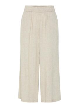 Hose Pieces Pia beige für Damen.