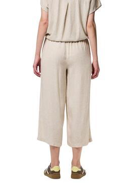 Hose Pieces Pia beige für Damen.