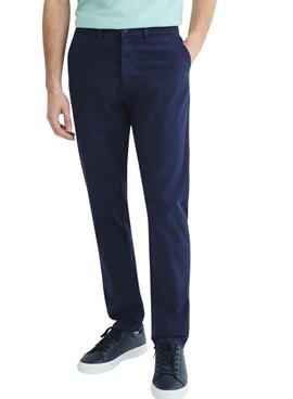 Chinohose Der Marineblau Oktopus für Herren