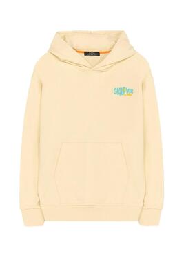 Sweatshirt Der Octopus Sealovers Surfen gelb für Herren