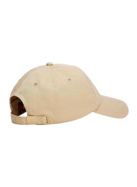Mütze Tommy Jeans Heritage Core beige für Herren