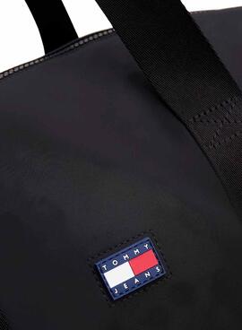 Handtasche Tommy Jeans Urban Duffle Sport Schwarz für Damen und Herren