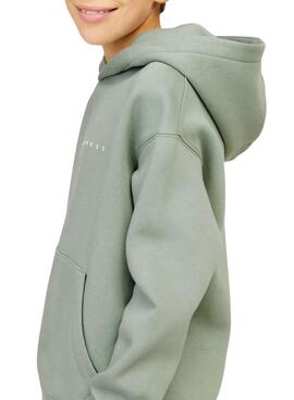 Sweatshirt Jack and Jones Star Grün für Kinder