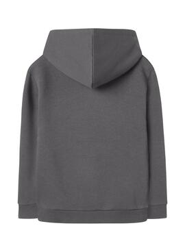 Kapuzenpullover Name It Brody grau für Jungen