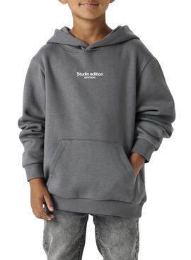 Kapuzenpullover Name It Brody grau für Jungen