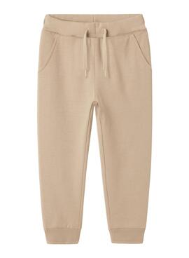 Hose Name It Seli beige für Jungen und Mädchen.