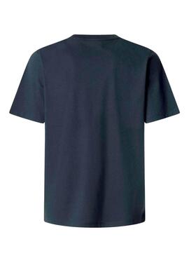 T-shirt Pepe Jeans Eggo blau für Herren