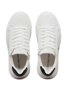 Sneaker Calvin Klein Jeans Classic Cupsole weiß für Frauen.