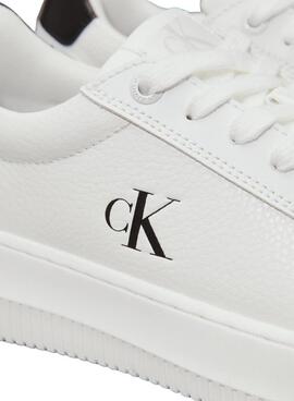 Sneaker Calvin Klein Jeans Classic Cupsole weiß für Frauen.