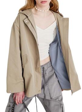 Jacke Only Lisa in Beige für Damen