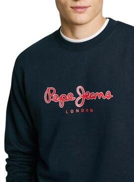 Sudadera Pepe Jeans Duke blau für Herren
