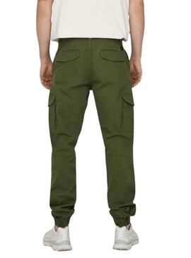 Hose Only and Sons Carter Cargo grün für Herren.