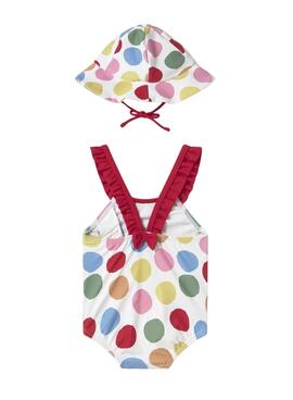 Badeanzug und Mütze von Mayoral in Multicolor für Baby Mädchen.