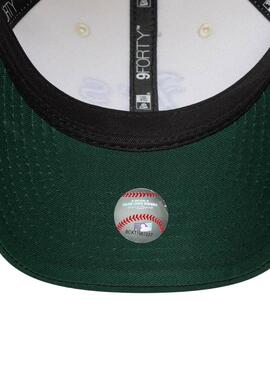Mütze New Era Oakland Athletics beige und grün