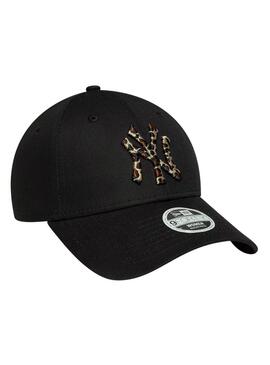 Kappe New Era 9Forty Schwarz Tiermuster