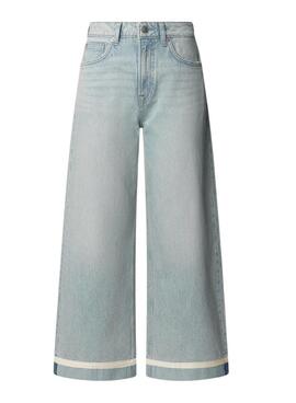 Jeanshose Pepe Jeans Wide Trun Up für Frauen.