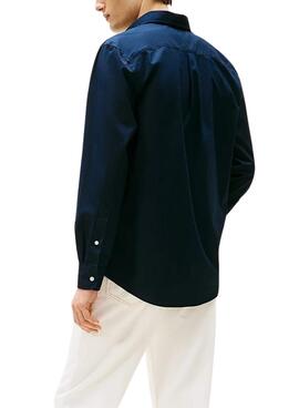 Tommy Hilfiger Core Flex Hemd in Marineblau für Herren.