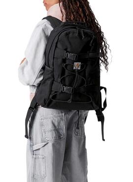 Rucksack Carhartt Kikflip schwarz für Herren und Damen.
