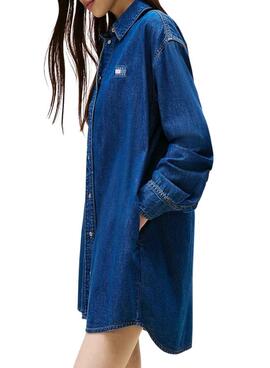 Kleid aus Jeansstoff von Tommy Jeans für Damen.