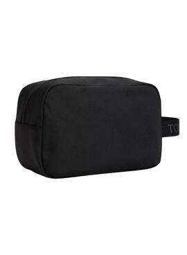 Kosmetiktasche Tommy Jeans Essential Daily Schwarz für Herren und Damen