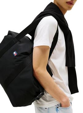 T-Shirt Tommy Jeans Stack Backprint weiß für Herren