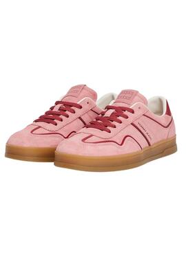 Turnschuhe Tommy Jeans Greenwich Himbeere für Damen.