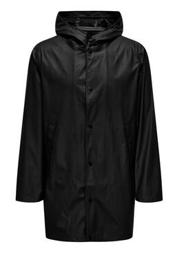 Regenjacke Only and Sons Luca schwarz für Herren