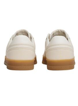 Turnschuhe Tommy Jeans Greenwich aus Textil in Beige für Damen.