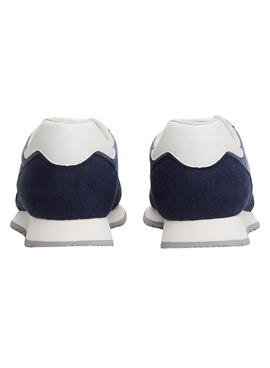 Turnschuhe Tommy Jeans Runner Casual blau für Herren