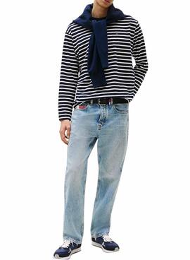Turnschuhe Tommy Jeans Runner Casual blau für Herren