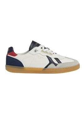Sneaker Pepe Jeans aus weißem Leder für Herren