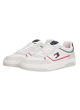 Sneaker Tommy Jeans Cupsole Elevated weiß für Herren