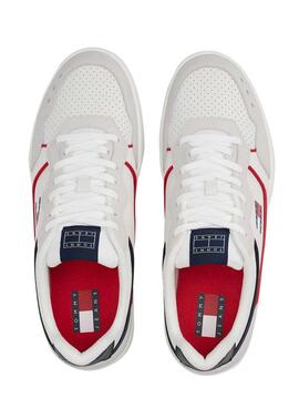 Sneaker Tommy Jeans Cupsole Elevated weiß für Herren