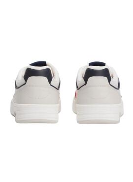 Sneaker Tommy Jeans Cupsole Elevated weiß für Herren