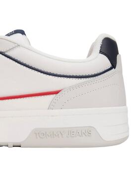 Sneaker Tommy Jeans Cupsole Elevated weiß für Herren