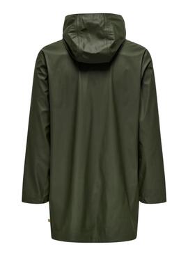Regenjacke Only and Sons Luca in Grün für Herren.