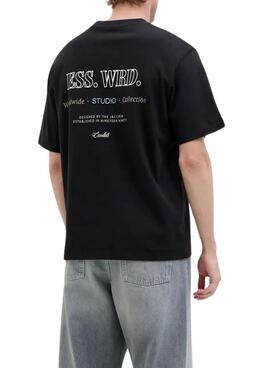T-Shirt Jack and Jones Urban schwarz für Herren.