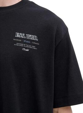 T-Shirt Jack and Jones Urban schwarz für Herren.