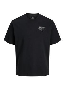 T-Shirt Jack and Jones Urban schwarz für Herren.