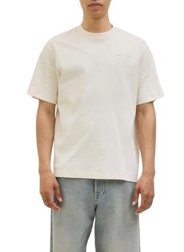 T-Shirt Jack and Jones Urban beige für Herren