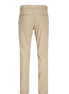 Hose Chino Jack and Jones Marco in Beige für Herren.
