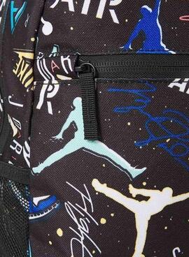 Rucksack Air Jordan mit schwarzem Aufdruck für Mädchen und Jungen