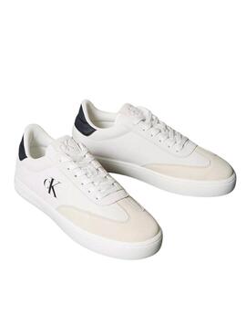 Sneaker Calvin Klein Jeans Classic Cupsole Weiß für Herren.