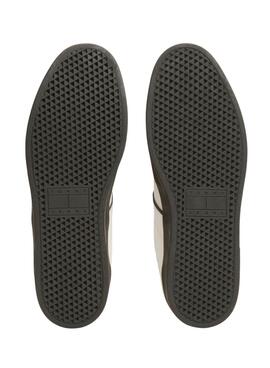 Turnschuhe Tommy Jeans The Greenwich in Weiß und Grün für Herren