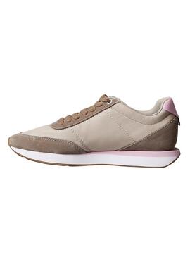 Calvin Klein Jeans Retro Runner Turnschuhe in Rosa für Damen.