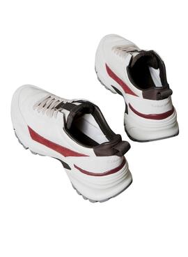 Turnschuhe Calvin Klein Jeans Hike Runner in Weiß für Damen.