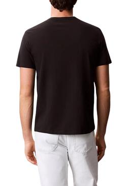T-Shirt Calvin Klein Jeans NY Word Stack schwarz für Herren