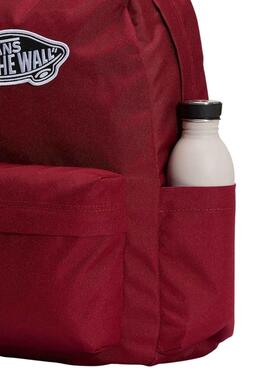Rucksack Vans Old Skool in Burgunderrot für Damen und Herren.