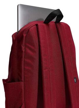 Rucksack Vans Old Skool in Burgunderrot für Damen und Herren.